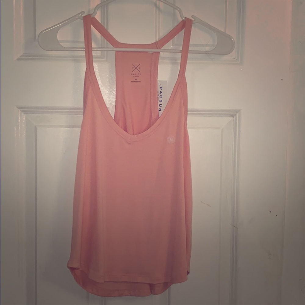 Never worn pink Pacsun tank top